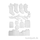 Artikelbild 2 des Artikels “Stamperia Silikon Gießform - Christmas Socks and Presents, A5 “