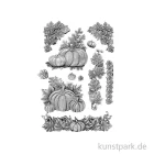 Artikelbild 2 des Artikels “Stamperia Silikon Gießform - Whispering Woods Pumpkins, A5 “