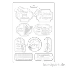 Artikelbild 2 des Artikels “Stamperia Soft Mould (Gießform) - Passion Music and Tag, DIN A4 “