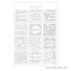 Artikelbild 2 des Artikels “Stamperia Soft Mould (Gießform) - Passion Patchwork Music, DIN A5 “