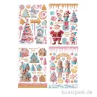 Artikelbild 2 des Artikels “Stamperia Washi Pad - Candy Christmas, 8 Blatt, A5 “
