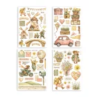 Artikelbild 2 des Artikels “Stamperia Washi Pad - Cozy Family, 8 Blatt, A5 “