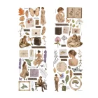 Artikelbild 2 des Artikels “Stamperia Washi Pad - Flowers and Poems, 8 Blatt, A5 “
