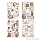 Artikelbild 2 des Artikels “Stamperia Washi Pad - Quiet Days, 8 Blatt, A5 “