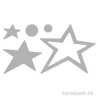 Artikelbild 2 des Artikels “Stanzschablonen Set - Stars & Circles, 4 Stück “