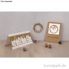 Artikelbild 2 des Artikels “Stanzschablonen Set - Winterhäuser, 4 Stück “