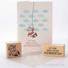 Artikelbild 2 des Artikels “Stempel - Santa Claus hangelt, 4 x 4 cm “