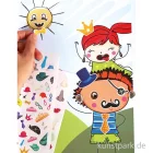 Artikelbild 2 des Artikels “Sticker Set - 124 Aufkleber, Gesichter “