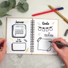 Artikelbild 2 des Artikels “Sticker Transparent mit Gold Folie, Blätter “
