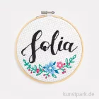 Artikelbild 2 des Artikels “Stickrahmen Set - 2 Holzrahmen + Aida-Stoff, 25 x 49 cm “