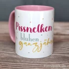 Artikelbild 2 des Artikels “Tasse, Rosa, Bedruckt, Design, Pissnelke “