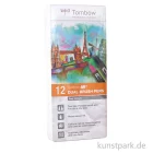 Artikelbild 2 des Artikels “Tombow Dual Brush Pen - Set 12 Grautöne “