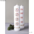 Artikelbild 2 des Artikels “Transferfolie Adventszahlen, 1-4, Rot, je 2,8-3,3 cm, 1 Bogen “