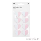 Artikelbild 2 des Artikels “Wabenpapier Sticker - Herzen, Rosa “