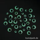 Artikelbild 2 des Artikels “Wackelaugen Glow in the Dark, 10 / 12 / 15 / 20 mm, 40 Stück “