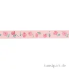 Artikelbild 2 des Artikels “Washi Tape Rosen, 15 mm, 10 m Rolle “