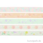 Artikelbild 2 des Artikels “Washi Tape Set - Blumen, Pastell, 5 Stück, je 10 m “