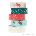Artikelbild 2 des Artikels “Washi Tape Set - Christmas Rocks, Figürlich, 5 Stück, je 10 m “