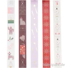 Artikelbild 2 des Artikels “Washi Tape Set - I love Christmas, Figuren, 5 Stück, je 10 m “