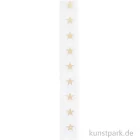 Artikelbild 2 des Artikels “Washi Tape - Sterne, Natur / Gold, 15 mm, 10 m Rolle “