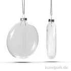 Artikelbild 2 des Artikels “Weihnachtskugel flach, Durchmesser 8 cm, 6 Stück “