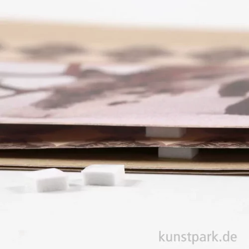 Artikelbild 2 des Artikels “3D-Klebe-Pads, doppelseitig klebend, 2 Blatt a 400 Stück, 5x5 mm “