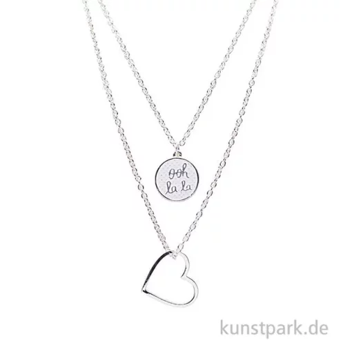 Artikelbild 2 des Artikels “Anhänger Herz - Silber, 2 Stück “