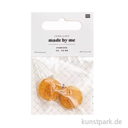 Artikelbild 2 des Artikels “Anhänger Pompons - Gelb, 2er Set “