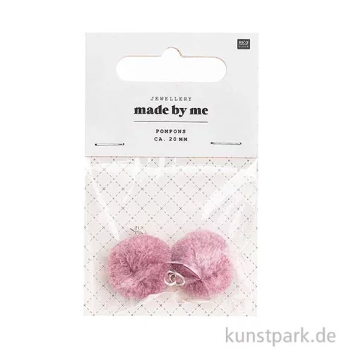 Artikelbild 2 des Artikels “Anhänger Pompons - Mauve, 2er Set “