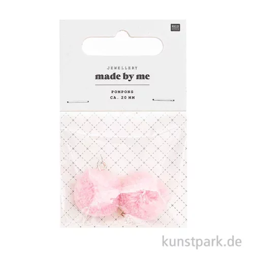 Artikelbild 2 des Artikels “Anhänger Pompons - Rosa, 2er Set “