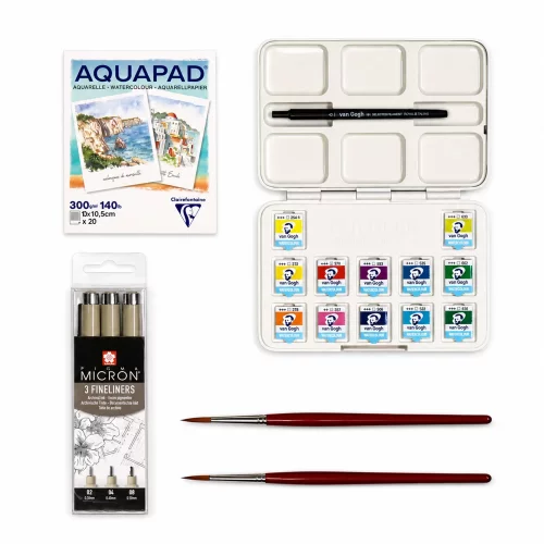 Artikelbild 2 des Artikels “Aquarell Set - Social Media “