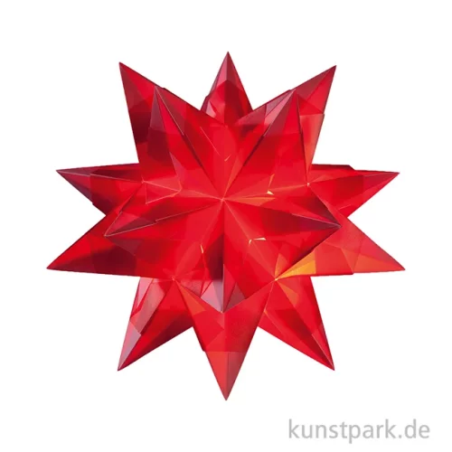 Artikelbild 2 des Artikels “Bascetta-Stern Bastelset, 115g, 15x15 cm - rot “