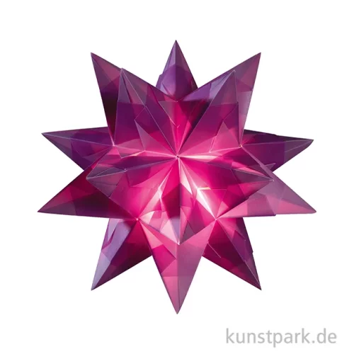 Artikelbild 2 des Artikels “Bascetta-Stern Bastelset, 115g, 15x15 cm - violett “