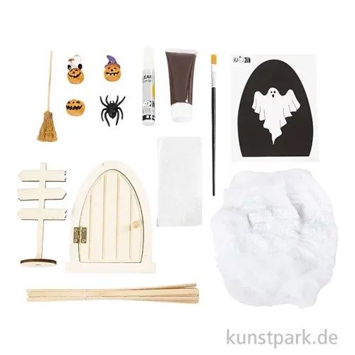 Artikelbild 2 des Artikels “Bastelset Halloween-Tür mit viel Zubehör “