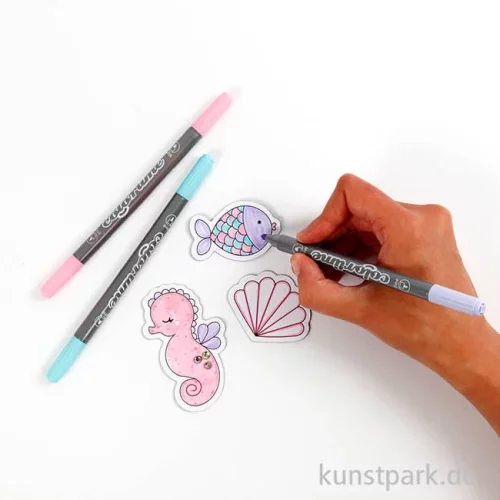 Artikelbild 2 des Artikels “Bastelset - Im Meer, Deko für Magnete “