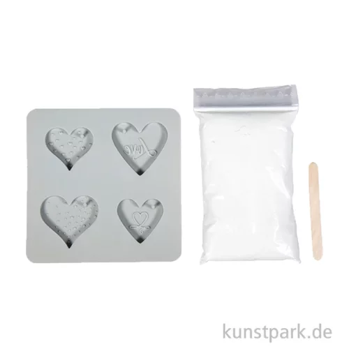 Artikelbild 2 des Artikels “Bastelset Raysin Deko-Anhänger Love, 4 Motive “