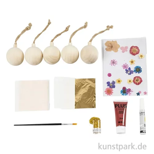 Artikelbild 2 des Artikels “Bastelset Weihnachtskugeln Decoupage “