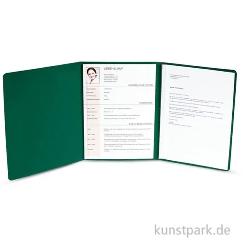 Artikelbild 2 des Artikels “Bewerbungsmappe Excellence 3-teilig, 2 Klemmschienen, senkrechte Prägung “