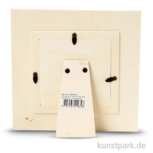 Artikelbild 2 des Artikels “Bilderrahmen aus Holz, 15,8x15,8 cm “