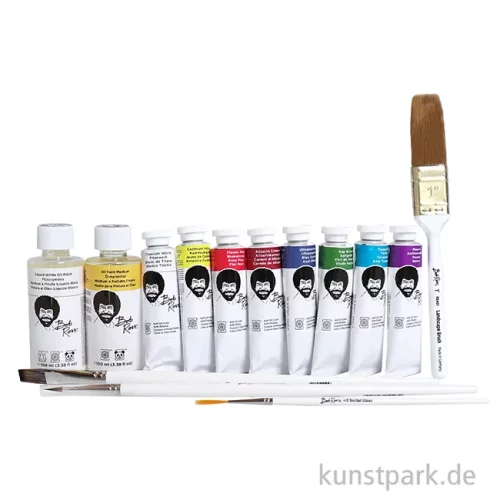 Artikelbild 2 des Artikels “Bob Ross - Blumen Malset mit viel Zubehör “