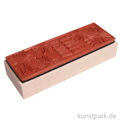 Artikelbild 2 des Artikels “Butterer Stempel - Blütenmeer-Glückwunsch, 4 x 11 cm “