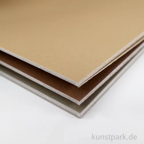 Artikelbild 2 des Artikels “Canson MI-TEINTES Velvet Block, 12 Blatt, 24 x 32 cm, 430 g, Brauntöne “