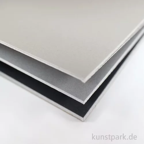 Artikelbild 2 des Artikels “Canson MI-TEINTES Velvet Block, 12 Blatt, 24 x 32 cm, 430 g, Grautöne “