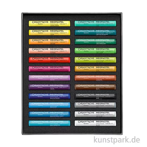 Artikelbild 2 des Artikels “Caran d'Ache Neopastel Ölpastellkreide Set mit 24 Farben “