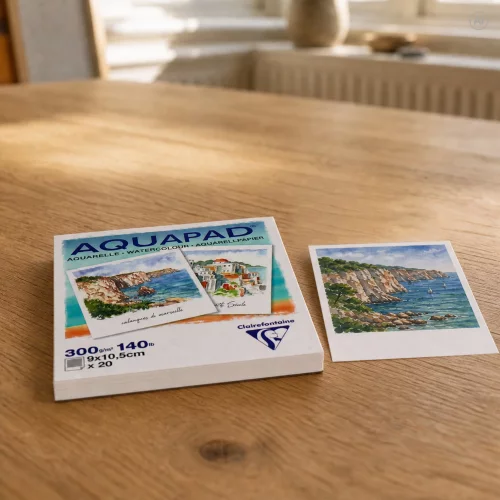 Artikelbild 2 des Artikels “Clairefontaine Aquapad Aquarellpapier, Polaroid, 20 Blatt, 300g “