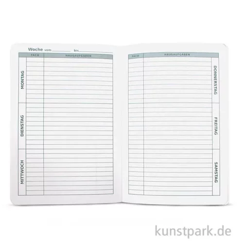 Artikelbild 2 des Artikels “Clairefontaine Aufgabenheft DIN A5, 24 Blatt, 90g “