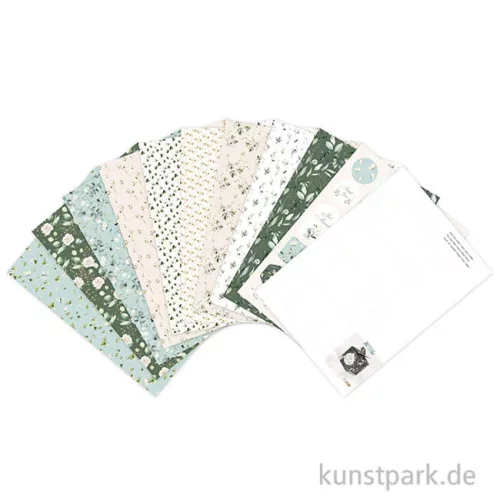 Artikelbild 2 des Artikels “Clairefontaine Motivpapier Block, Romantik, DIN A4, 20 Blatt “