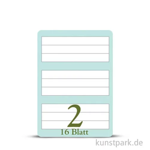Artikelbild 2 des Artikels “Clairefontaine Schulheft DIN A5, 16 Blatt, 90g, Lin. 2, grün hinterlegt “
