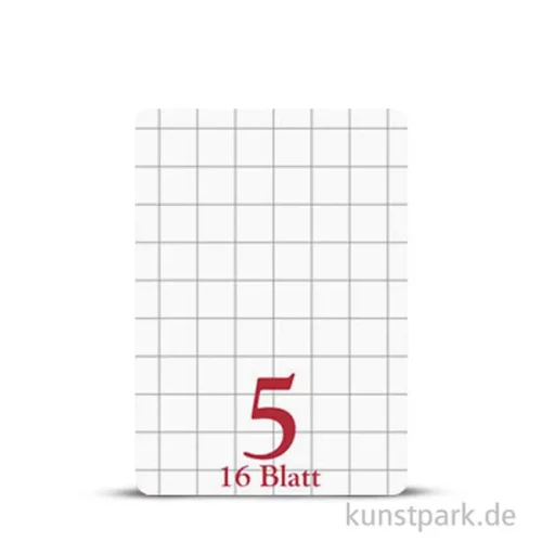Artikelbild 2 des Artikels “Clairefontaine Schulheft DIN A5, 16 Blatt, 90g, Lin. 5, kariert 5 mm “