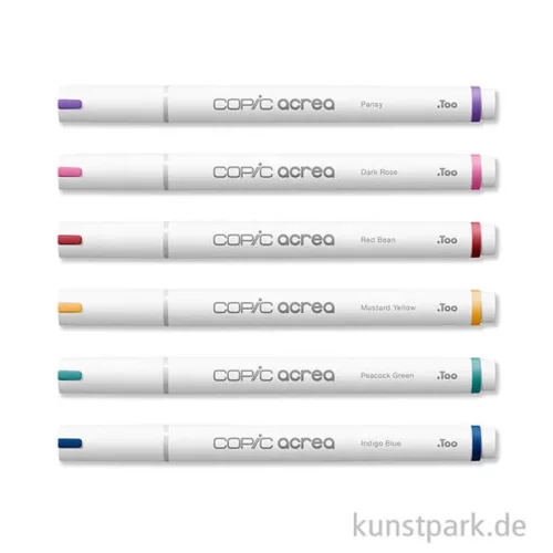Artikelbild 2 des Artikels “COPIC acrea Paint Marker Set, Deep, 6 Stück “